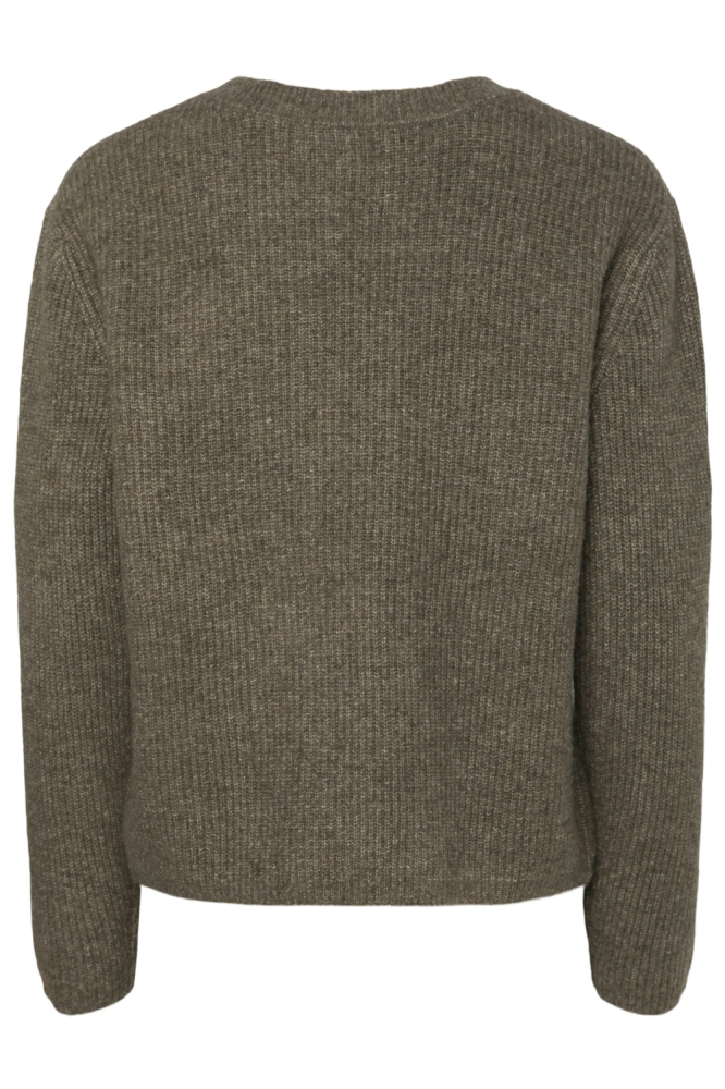 PCSILLY LS REV TIE KNIT NOOS BC 17150235 Morel